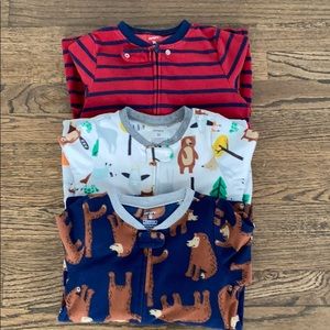 Carters Footed Fleece Pajamas